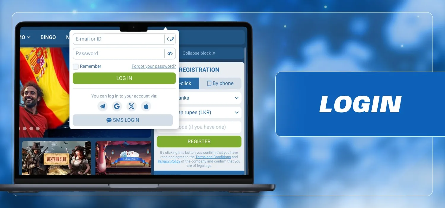 login to casino account