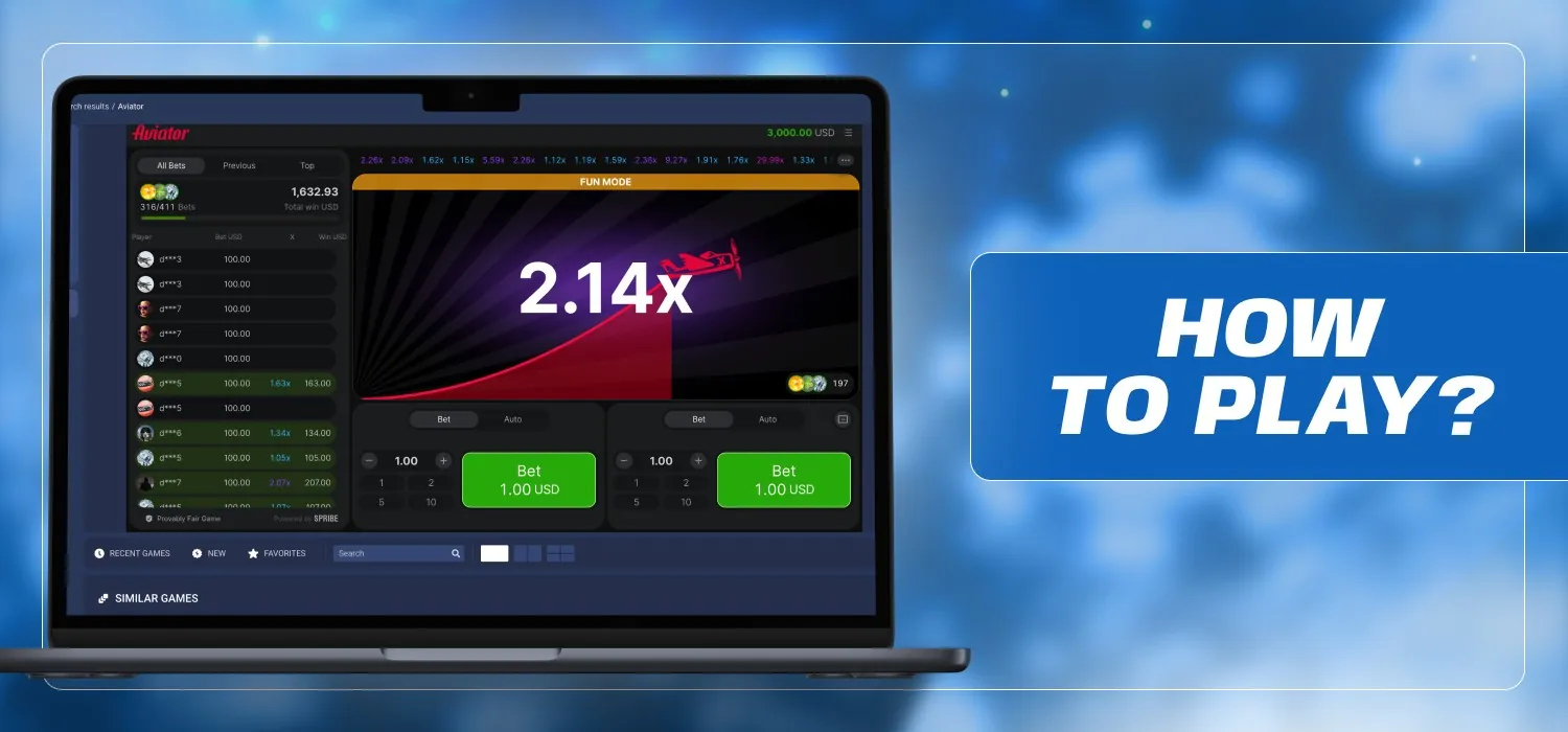 playing aviator game at 1xbet