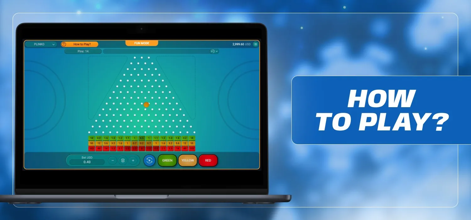 playing plinko game at 1xbet